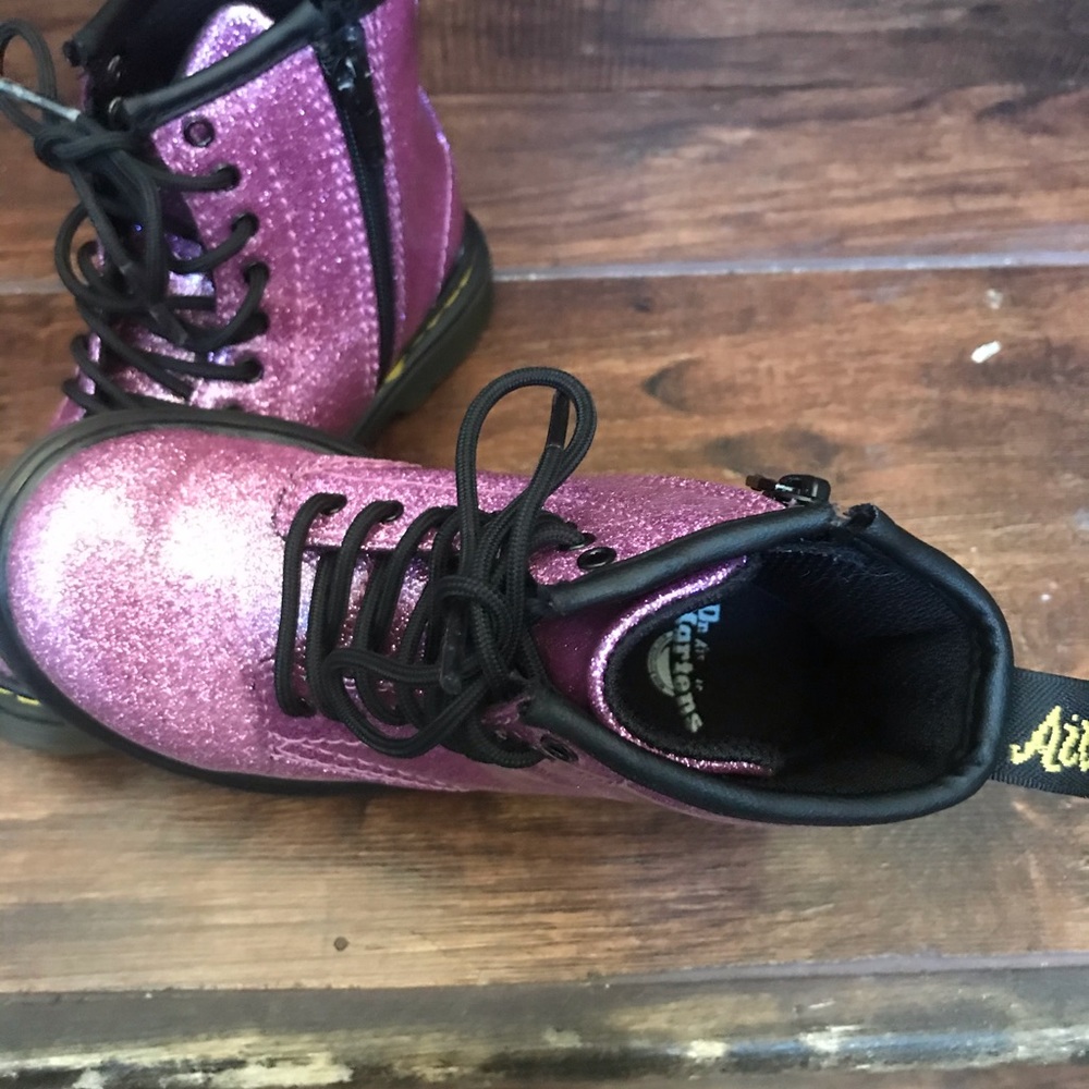 Dr.Martens pink glitter 🥾
